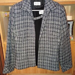 Studio 1 Jacket & Top Plaid